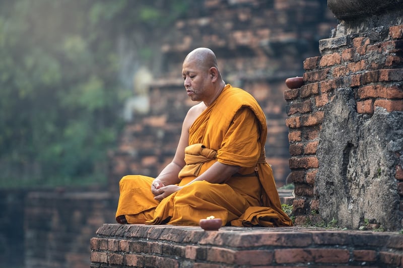 Meditation Zen Monk